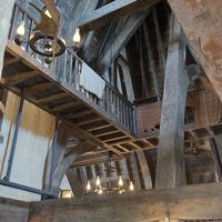 Inside at Universal Studios - Three Broomsticks in Orlando