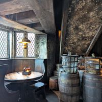 interior at Universal Studios - Three Broomsticks in Orlando