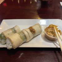 Veg spring rolls  at 54 Restaurant in Washington