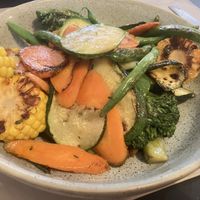 Vegetable platter   at Warrego Yacht Club in Charleville
