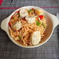 Veg Mo-Cha at Cozy - Nepali Restaurant in Torres Vedras