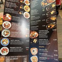 Table menu  at HAM - Kaimug - T1 in Hamburg