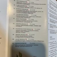 Vegan options   at Bollywood Indian Restaurant in Hochheim