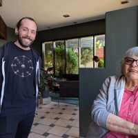 Made some new friends. at Witness Coffee Roasters in Eureka