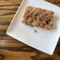 Coffee cake   at Witness Coffee Roasters in Eureka