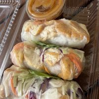 Summer rolls  at Miss Saigon in Christchurch
