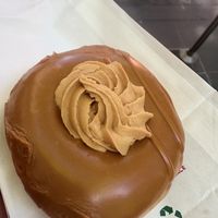 Biscoff cream   at Krispy Kreme in Melbourne