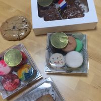 The chocolate croissants are dreamy 🤎  at La Vie Vegan in Saint Charles