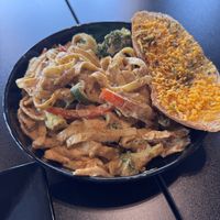 Shrimp Alfredoo  at UnbelieVegan in Fairburn