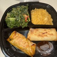 Soul rolls with kale and couscous   at UnbelieVegan in Fairburn