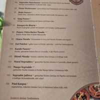 Vegetarische Gerichte sind vegan bestellbar at Shivalaya Indian Restaurant in Pfarrkirchen