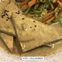 Tofu heaven  at Bio Solo Organico in Buenos Aires