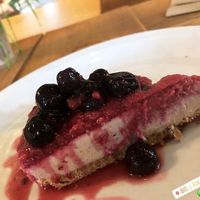 Cheesecake  at Bio Solo Organico in Buenos Aires