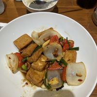 Cashew tofu  at May and Mark Restaurant in Krabi