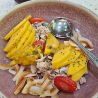 Overnight out
 bowl at May and Mark Restaurant in Krabi
