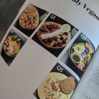 Vegan menu at May and Mark Restaurant in Krabi