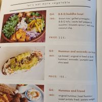 Breakfast menu page 2 at May and Mark Restaurant in Krabi