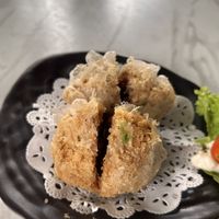 Taro ball things (definitely order these!)  at WahKee Dim Sum in Ipoh