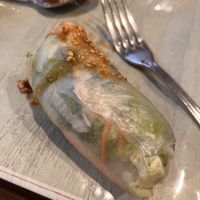 Fresh basil roll  at Chopstix  in Statesville