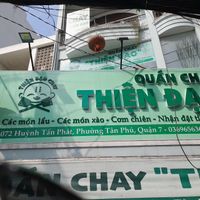 Sign outside at Thiện Đạo in Ho Chi Minh City