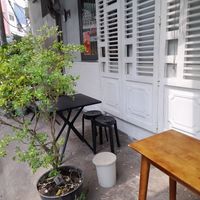 Outside at Hikari Vegetarian Cafe Q10 in Ho Chi Minh City