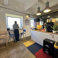 The staff is super nice!  at Retro Burger in Tallinn