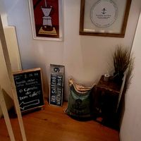 Staircase at Humble Anchor Coffee Roasters in Vila Do Conde
