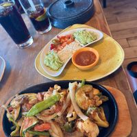 Vegan fajita  at Loco Mexicano in Weston-super-mare