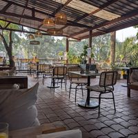 Restaurant at Revive by Ark Organics in Kampala