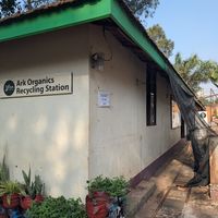 Entrance at Ark Organics in Kampala