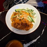 M3b, Noodles in peanut sauce and tofu at Jade Palast 2  in Berlin