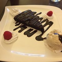 Schoko Brownie - unvergesslich gut! at Pizzeria Casa Piccola in Vienna