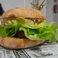Vegana sabor carne at Burguer City in Betanzos