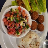 Vegan platter at Divan Turkish Cuisine in Sarasota