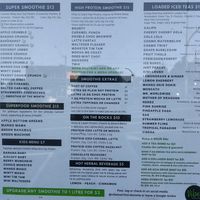 Menu at Vibe Nutrition Boronia in Boronia