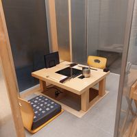 Seating at Kyōto Hyōto Kyōto Ekimae Honten in Kyoto