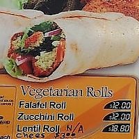 The menu at Cooma Cafe and Turkish Kebab & Pizza in Cooma