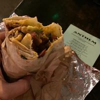 Secret menu item: Mother of all Burritos at Anthem Vegan in San Diego