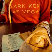 Secret menu item: Mother of all Burritos at Anthem Vegan in San Diego