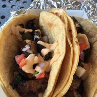 potato and zucchini tacos at Anthem Vegan in San Diego