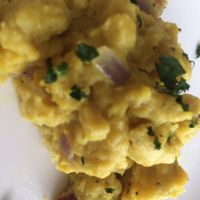 Faux Huevos at Anthem Vegan in San Diego