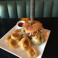 The Beyond Impossible Burger at Anthem Vegan in San Diego