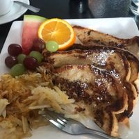 French toast  at Anthem Vegan in San Diego
