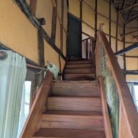 Each bungalow has a balcony upstairs at Aardvark Safari Lodge in Katunguru