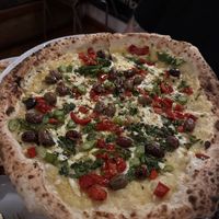 Spicy vegan  at Rustico Pizza E Bar in Katoomba