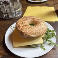 Doppel cheese without tomato   at Cafe Mint und Basil (Vegan und Vegetarische) in Berlin