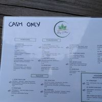 Menu card front at Chay Village - Friedrichshain in Berlin