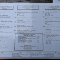 Menu card back at Chay Village - Friedrichshain in Berlin