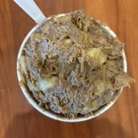 don’t cry over spilled silk!  at Cold Stone Creamery in Arnold