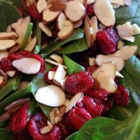 tree hugger salad, omitted the feta at Woodstock's Pizza - Pacific Beach in San Diego